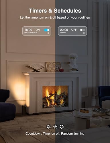 SUNVIE 5W Smart Floor Can Light Dimmable Uplights Indoor - Image 6
