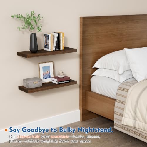 Harwaya 24 Inch Floating Shelves - Image 4