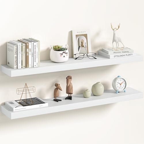 Vivelove 36 Inch Floating Shelves Wall Mounted by VIVELOVE