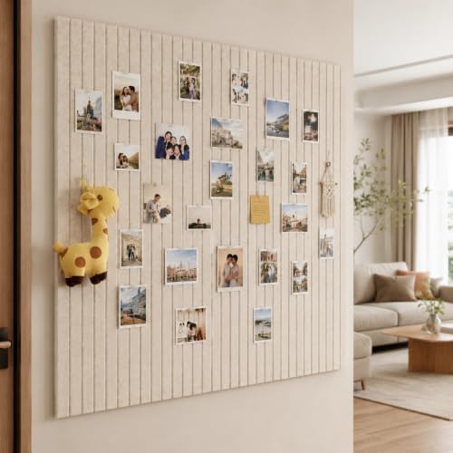 Extra Large Felt Bulletin Board Squares, 16 Pack Oatmeal - Image 2