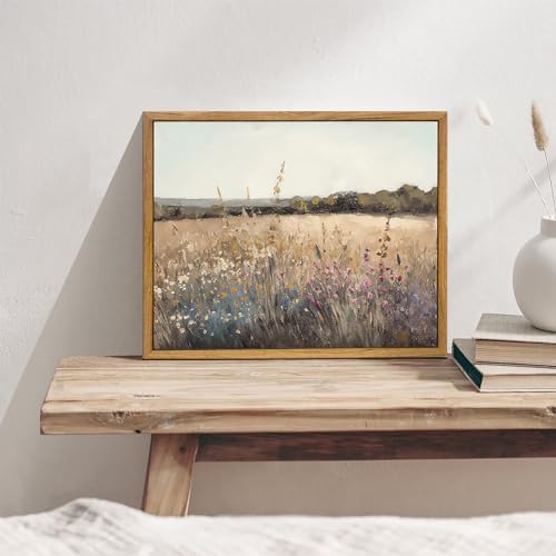 KBKBART Framed Vintage Wall Art Prints, Retro European Country Autumn - Image 4