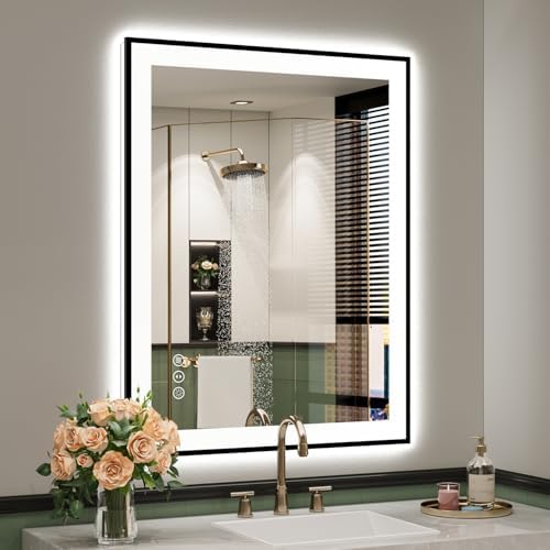 28x36 LED Bathroom Mirror with Lights by YEELAIT