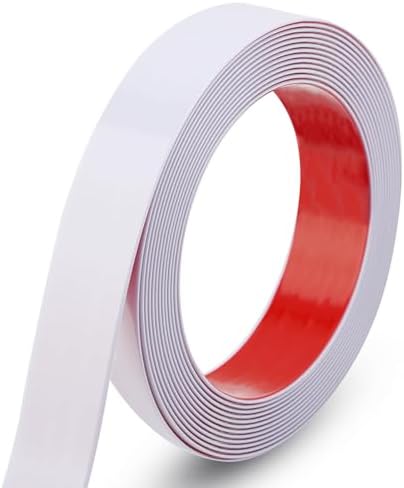 Gaahing 196.8" x 1.5" Matte White Molding & Wall Trim, Flexible Peel and Stick by Getallthemoldingtrimsyoulike