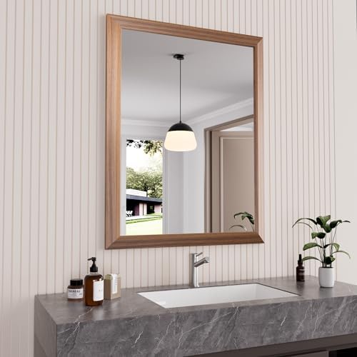 Amorho Bathroom Mirror for Wall, 28 X36 Inch by Amorho