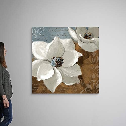 CANVAS ON DEMAND White Magnolias I Canvas Wall Art Print by Lanie Loreth - Image 2