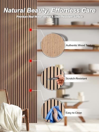 Mollywell Wood Panels for Wall, 47.2x23.6 in - Image 5