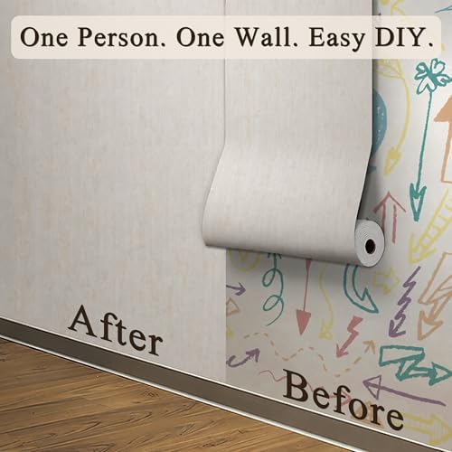 Beige Travertine Peel and Stick Wallpaper, 47.2 x 118 in - Image 4