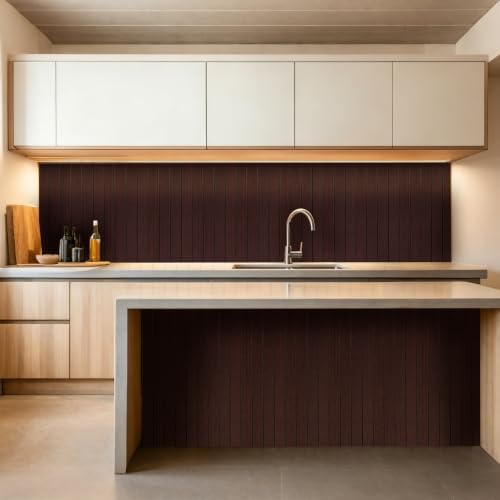 3D Peel and Stick Wall Panels PVC Grille Slat 118"x15.8" Self-Adhesive Wall - Image 7