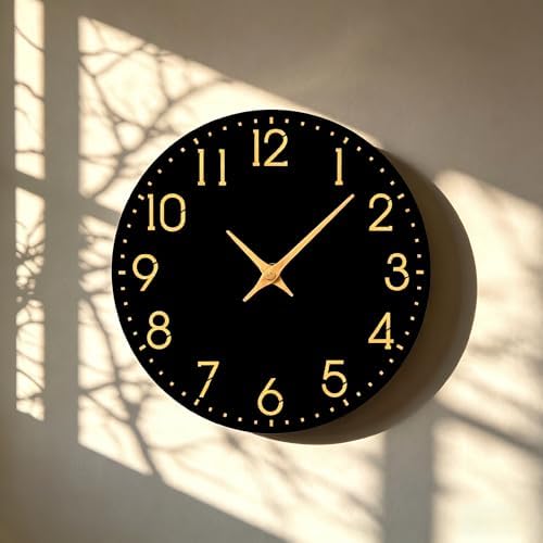 12 Inch Wall Clock Battery Operated - Image 2