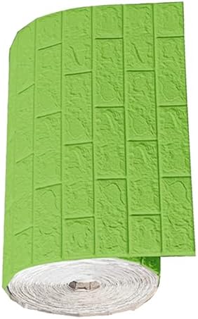 Queenbox 27.6x393.7 in Faux Brick Peel and Stick Foam Soft Waterproof Wall Panel - Image 2