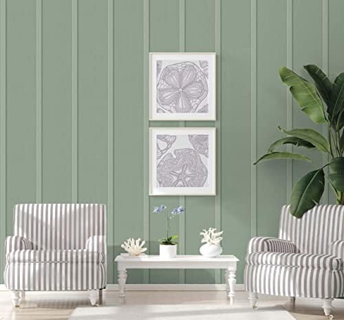 NextWall Faux Board and Batten Peel and Stick Wallpaper - Image 2