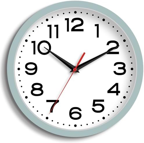 Roymnie 12 Inch Wall Clock, Battery Operated Silent Non Ticking by Unknown