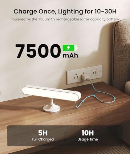 Rechargeable Battery Operated Wall Sconces 7500mAh, Wall Lights - Image 3