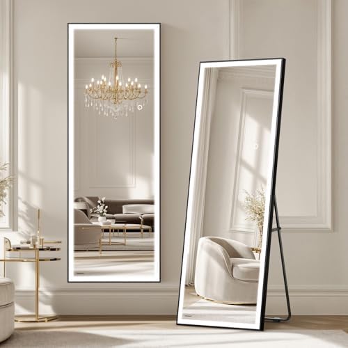 Kosmonia 56"x18" LED Full Length Mirror by Kosmonia