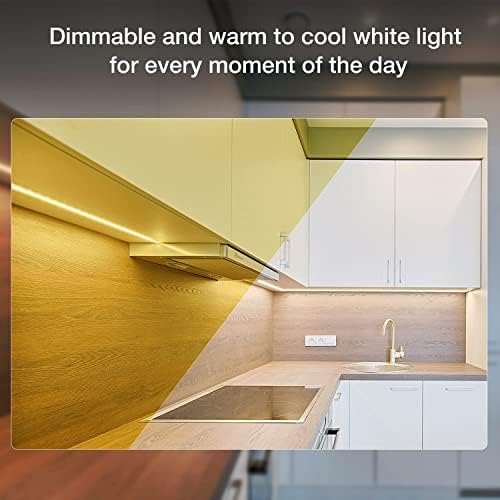 DAYBETTER 8 PCS Under Cabinet Lighting Kit, Bright Under Cabinet Lights - Image 6