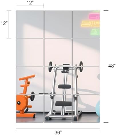 Home Gym Mirror Tiles - Image 3