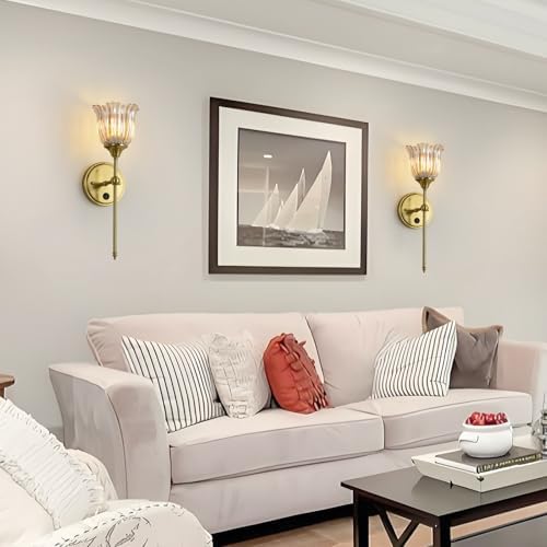 Modern Wall Sconces Set of 2 - Image 6
