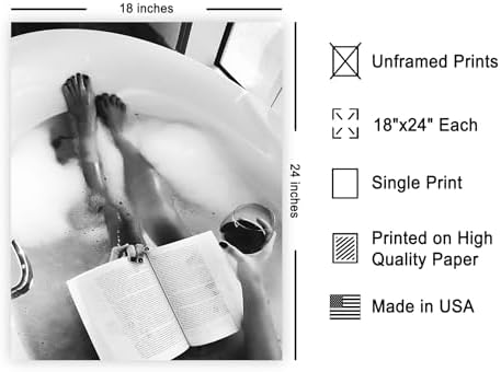 Poster Master Woman in Bathtub Print - Image 2
