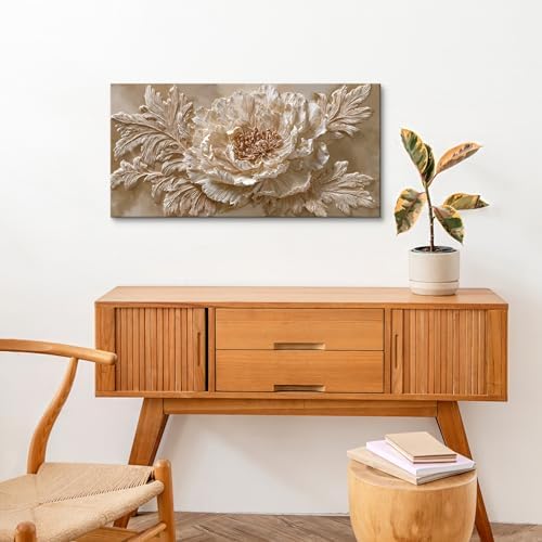 Tsomzxng Modern Canvas Flower Wall Art Decor - Image 5