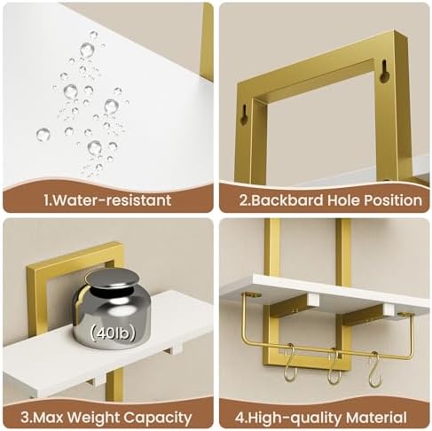 Creso hom Wood Floating Shelf - Image 5