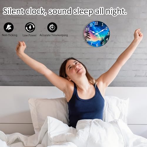 12 Inch Wall Clocks Battery Operated - Image 4