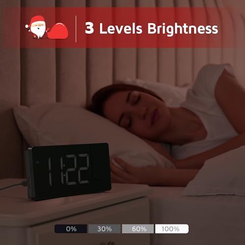Projection Alarm Clock, Digital Clock - Image 3