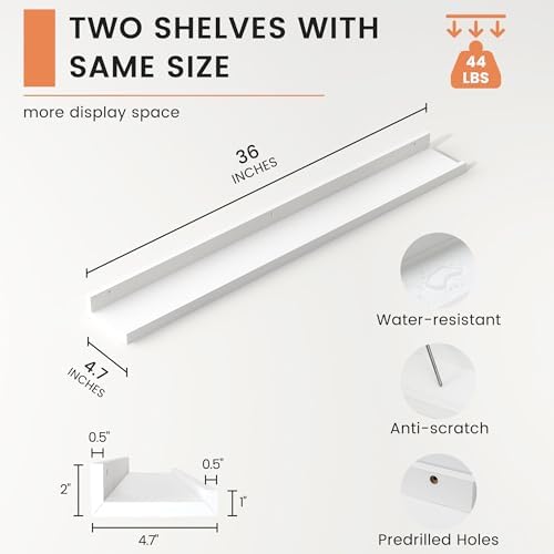 Picture Ledge Shelf, Floating Shelves - Image 3
