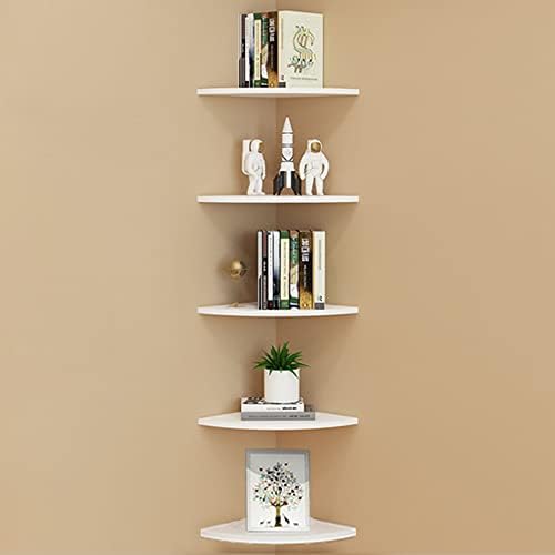 Set of 5 Pieces Corner Mounting Shelf - Image 2