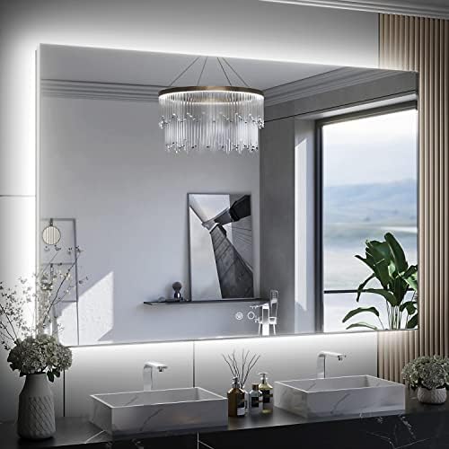 Keonjinn 48" x 30" LED Vanity Mirror by Keonjinn