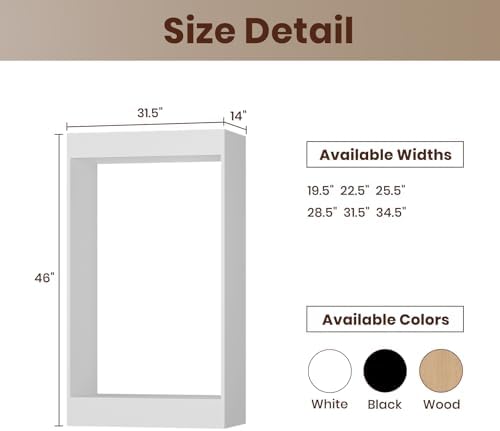 ROOMTEC 31.5" Double Hanging Closet Unit, Modular Closet System - Image 2