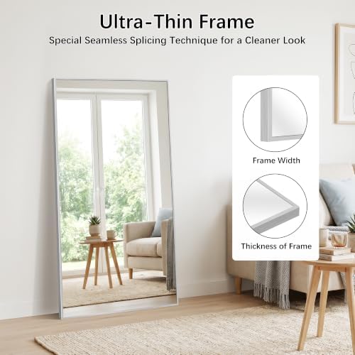 DESBING 30" x 60" Bathroom Mirror - Image 4