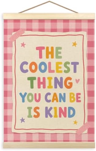 madalo Pink Inspirational Classroom Wall Art Poster Hanger Frame 12x16 Inch by Unknown