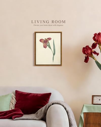 VIYYIEA Vintage Orchid Wall Art Botanical Flower Print 8x10 Inch - Image 6
