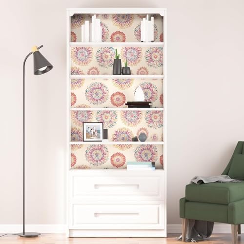 Laatse Boho Wallpaper Peel and Stick Contact Paper 17.5" x 393" - Image 6