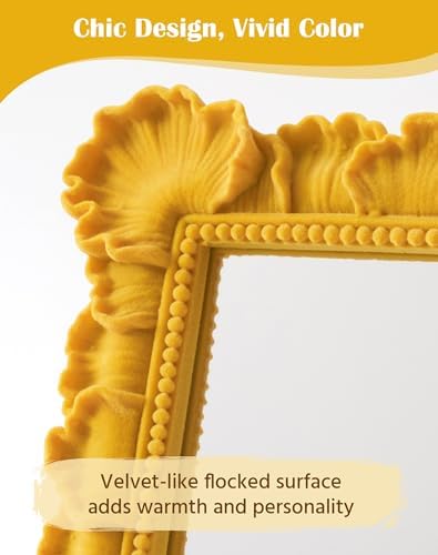 Leaf Style Framed Decorative Mirror - Image 3