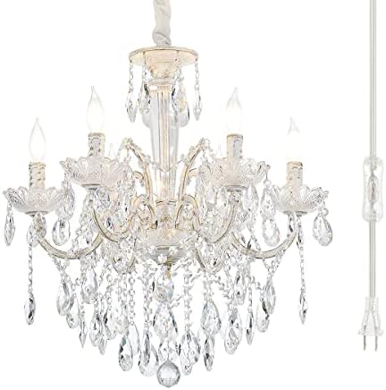 YLONG-ZS 6 Lights K9 Crystal Candle Chandelier Modern Luxurious Light Candle by YILONG-ZS