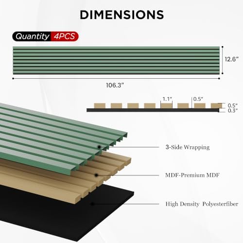 SMARTSTANDARD Wood Acoustic Panels - Image 5