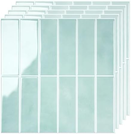 Select 5 Pack Peel and Stick Backsplash Square Tiles, 12x12 in by selectlighting