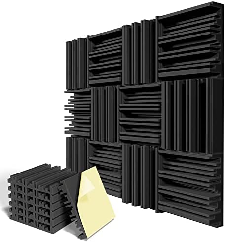 30 Pack Self-Adhesive Sound Proof Foam Panels by LIGHTDESIRE