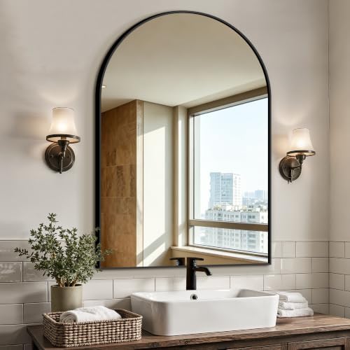 Arched Bathroom Vanity Mirror for Over Sink by LawadaMirror