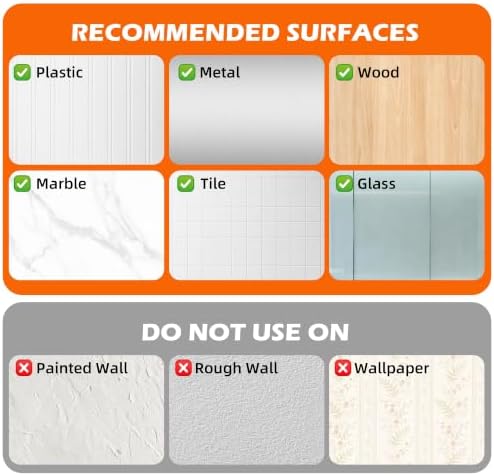 Ninth Five 18 Pack Large Adhesive Wall Hooks - Image 6