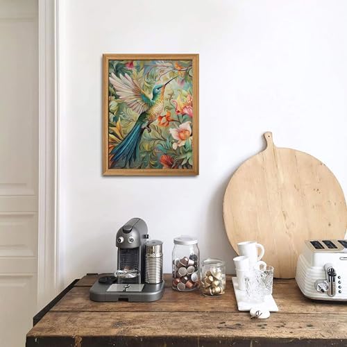 Framed Vintage 3D Textured Wall Art - Image 2