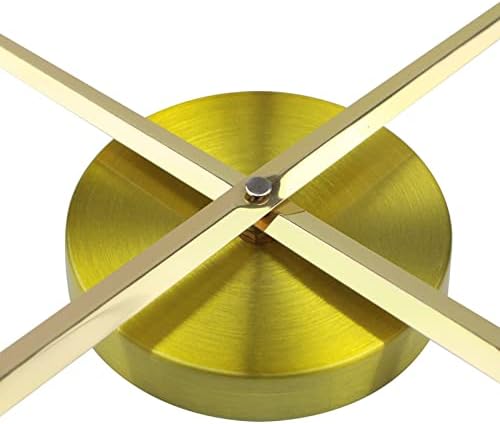 Metal Wall Clock Without Numbers 3D Silver Large Quartz Clocks - Image 6