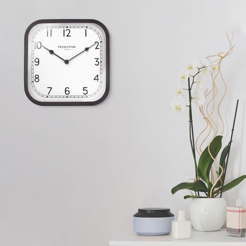Presentime 10" Anton Vintage Square Clock - Image 4