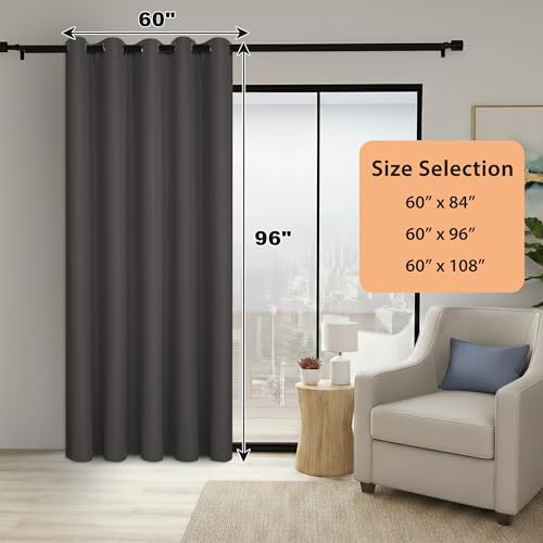 BONZER Room Dividers Curtain, Privacy Thermal Insulated Blackout Curtains - Image 6