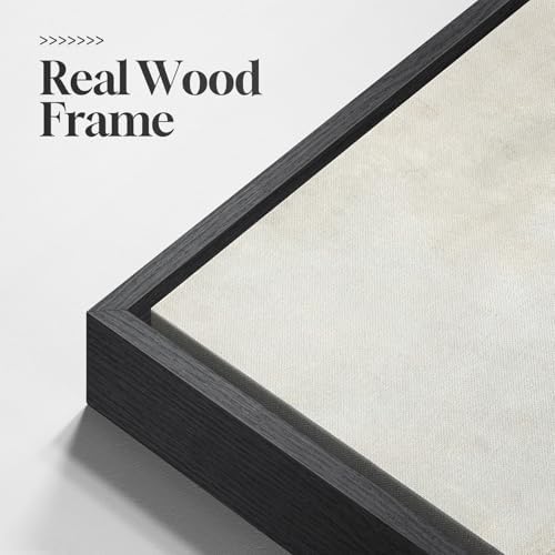 Framed Blue Green Abstract Landscape Wall Art, 3 Piece Set, Each 16x24 In - Image 5