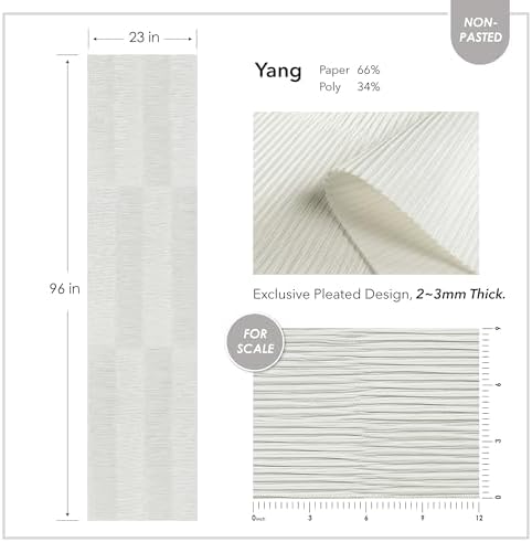 GoDear Design White Grasscloth Wallpaper Cabinet Covers - Image 4