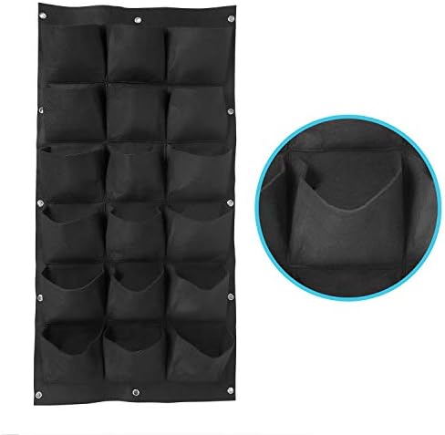 ZOENHOU 2 Pack Total 36 Roomy Pockets Vertical Garden Planter, Wall-Hanging - Image 4