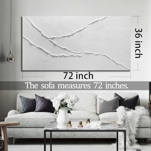 HUBOSKN Extra large wall art for living room Abstract Wall Art for office - Image 4