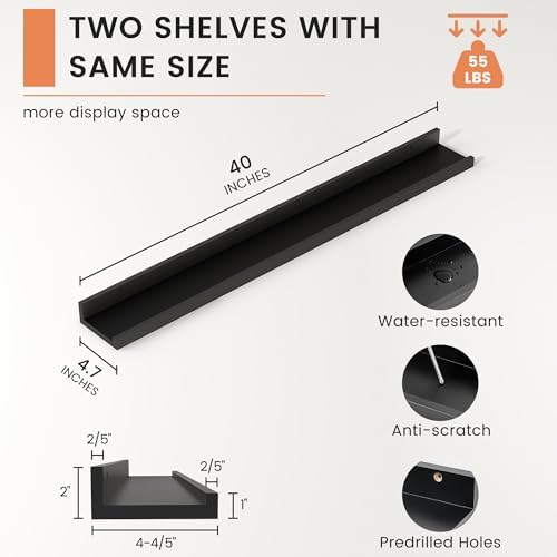 Picture Ledge Shelf, Floating Shelves - Image 3
